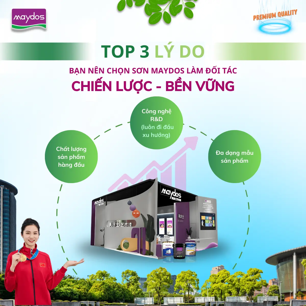 Top 3 Lý Do bạn nên chọn Maydos