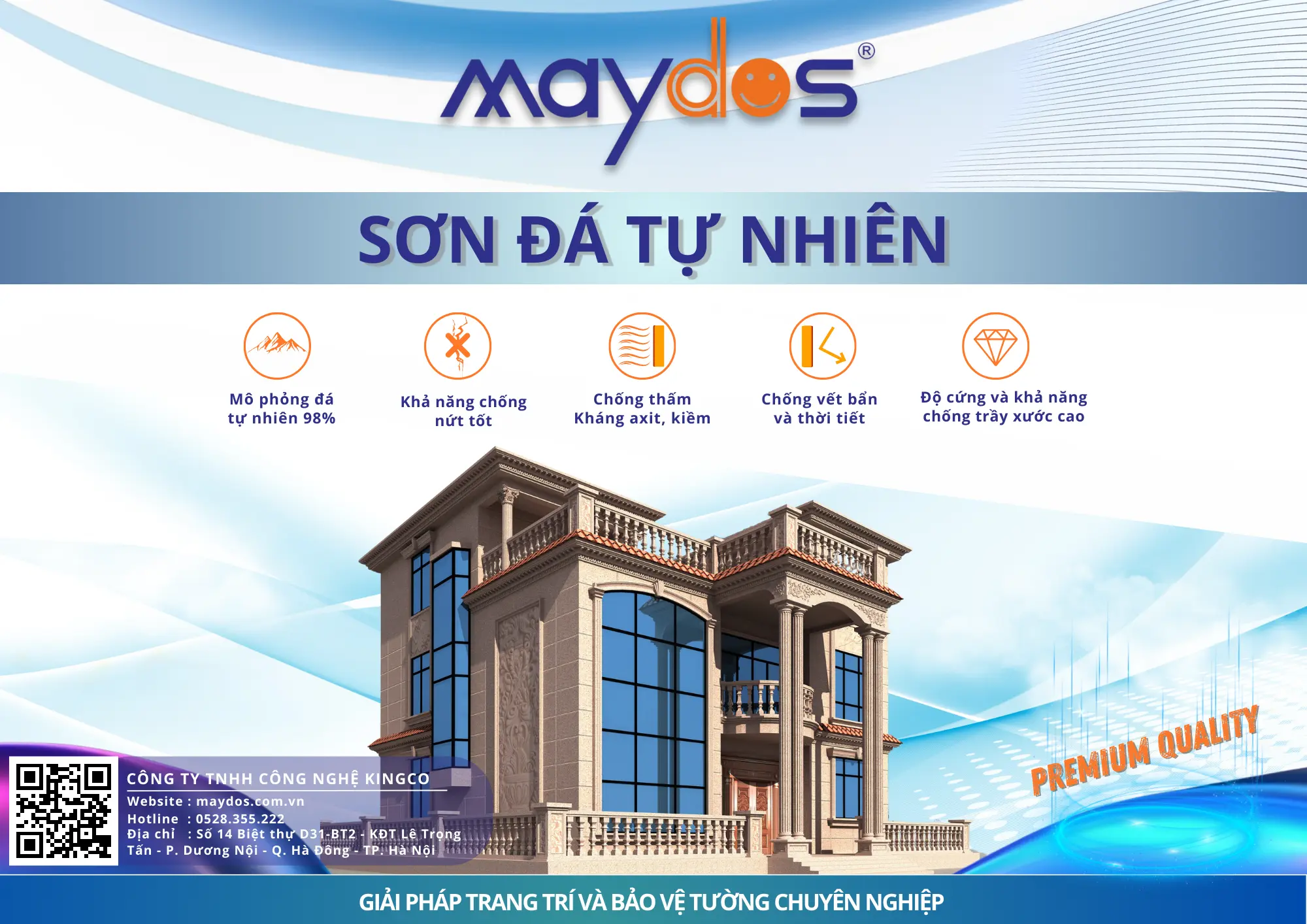 Sơn Đá Tự Nhiên Maydos