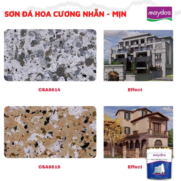 Sơn đá hoa cương mịn