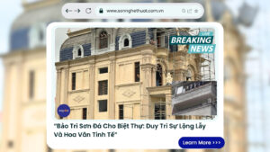 Bảo trì Sơn Đá Biệt Thự