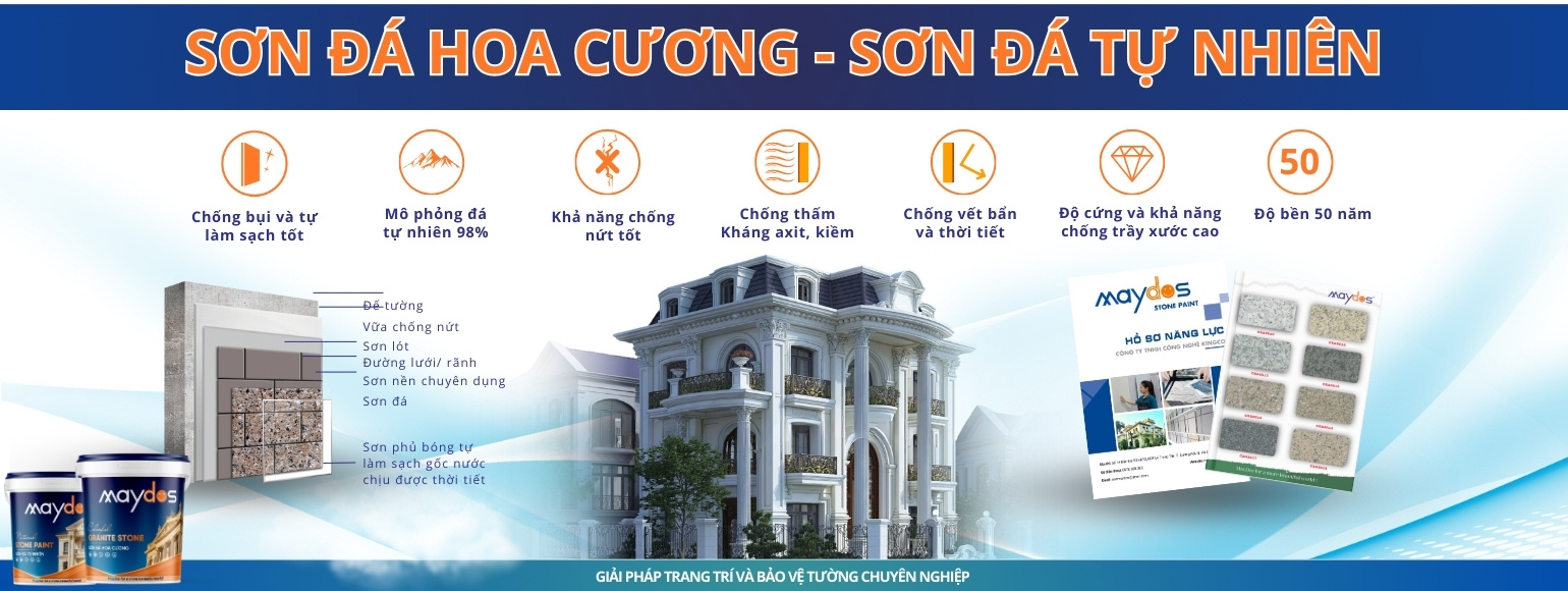 Sơn Đá Hoa Cương - Sơn Đá Tự Nhiên